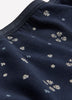 Blue High-Cut Cotton Blend Brief with Heart and Clover Print - tiVOGLIO