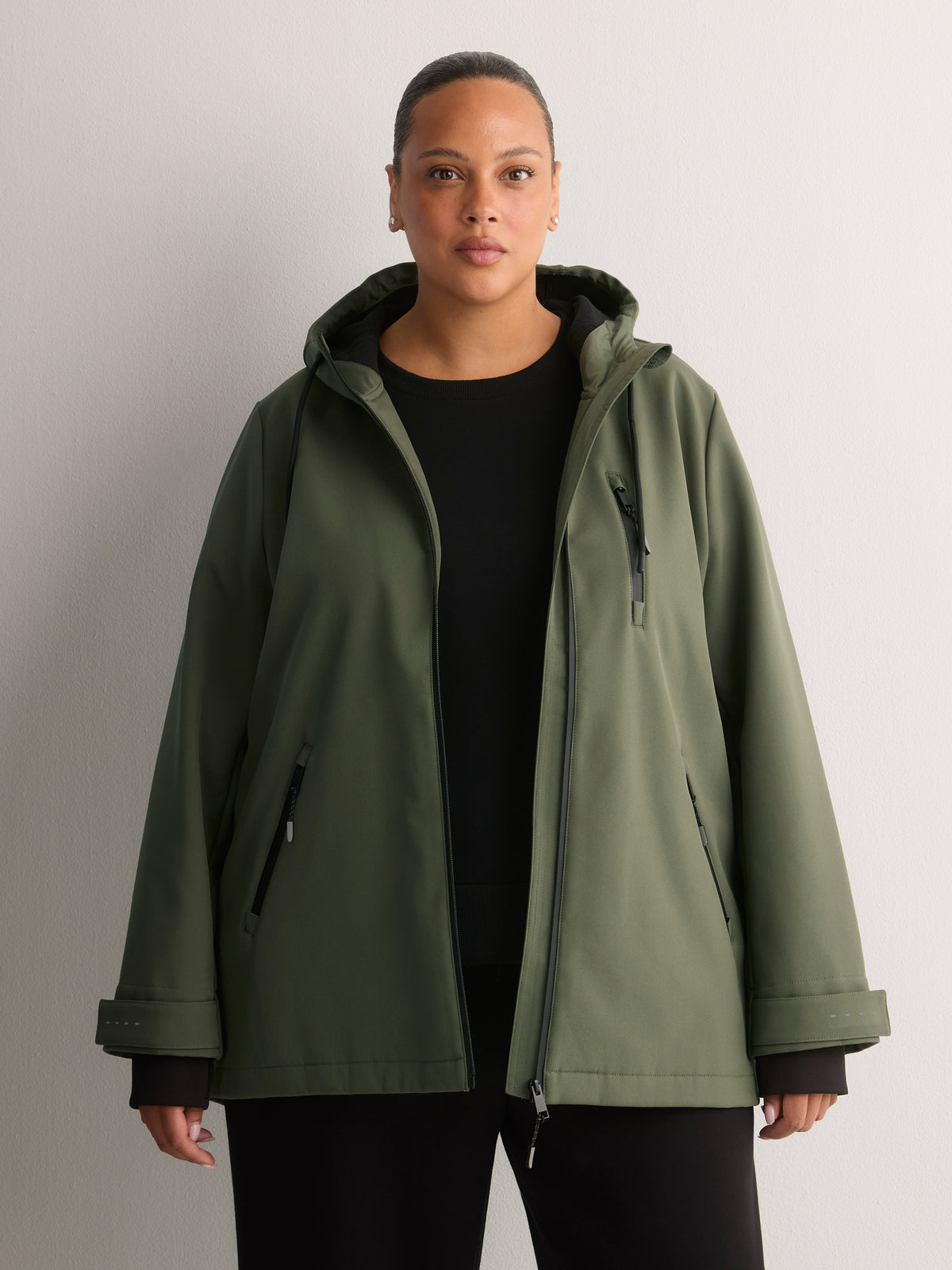 Softshell Hooded Jacket - Active Zone