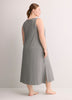 Sleeveless Long Rib Knit Sleepshirt - ti Voglio