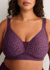 Leopard Wireless Padded T-Shirt Bra with Lace - tiVOGLIO