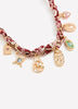 Short Multi-Charm Western Necklace