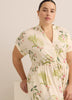 Responsible, Short Dolman-Sleeve Tiered Popover Dress