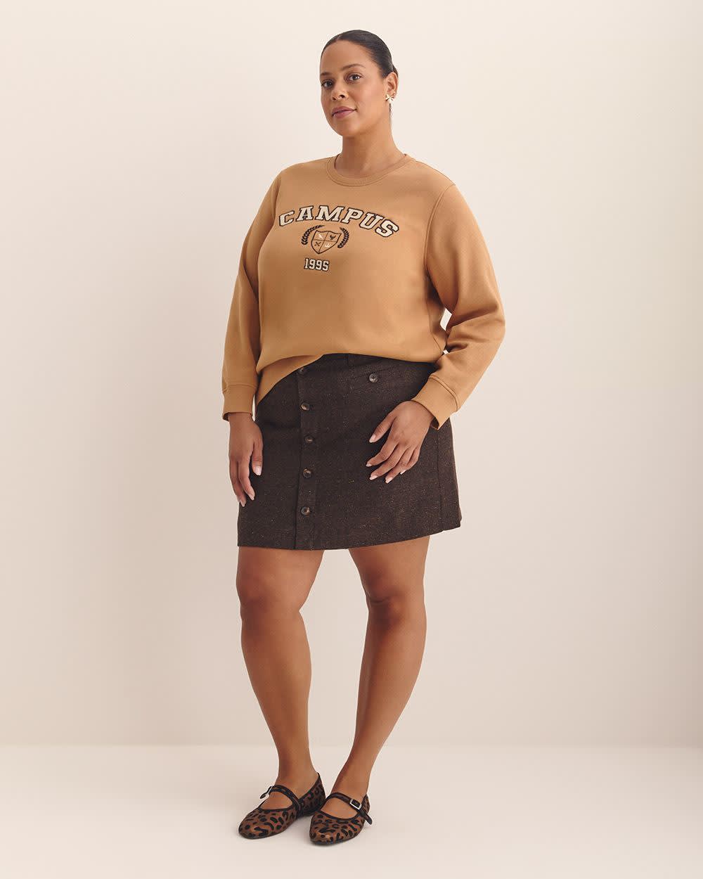 Fleece Crewneck Sweatshirt