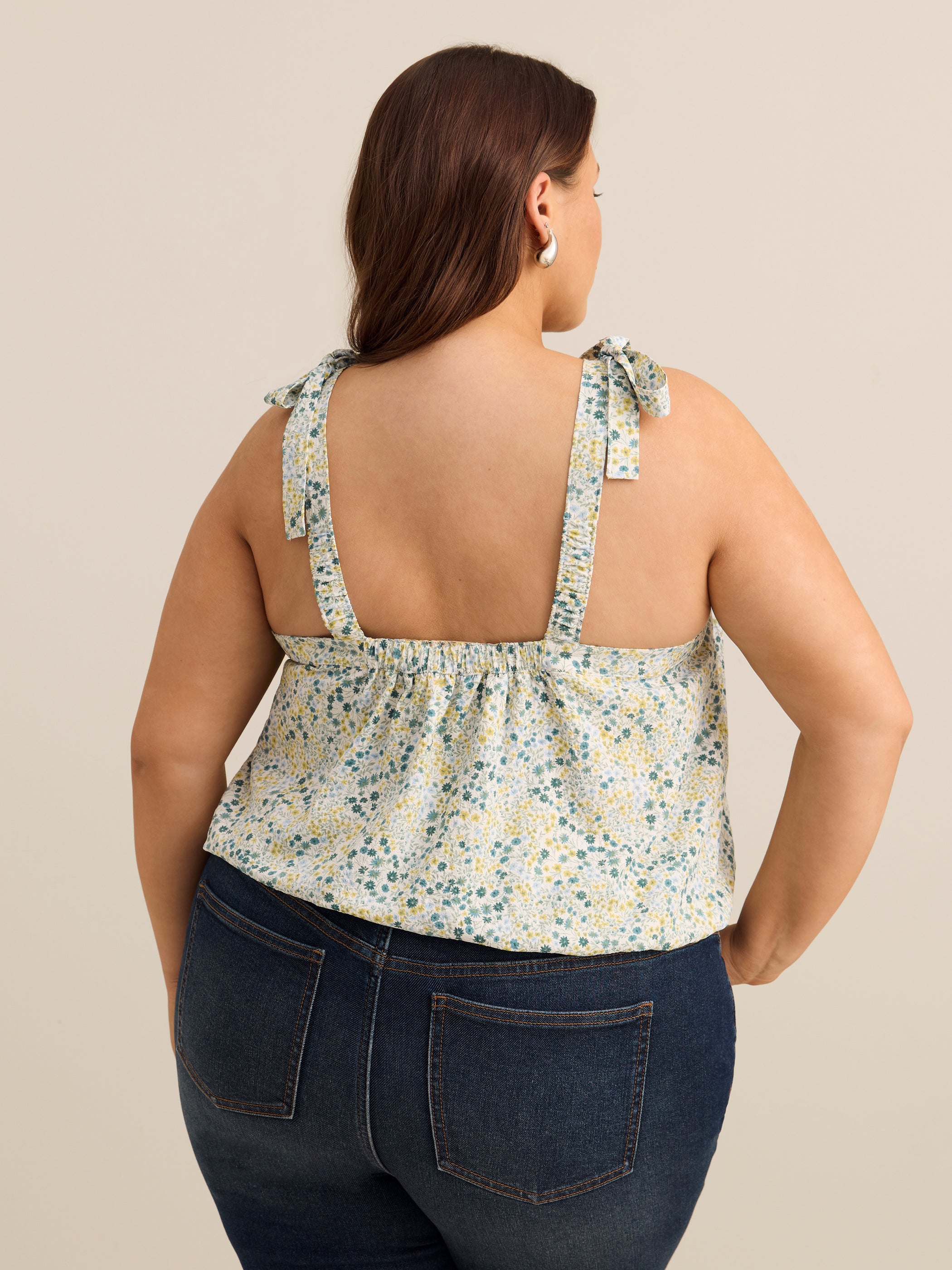 Loose Bubble-Hem Cami - Addition Elle