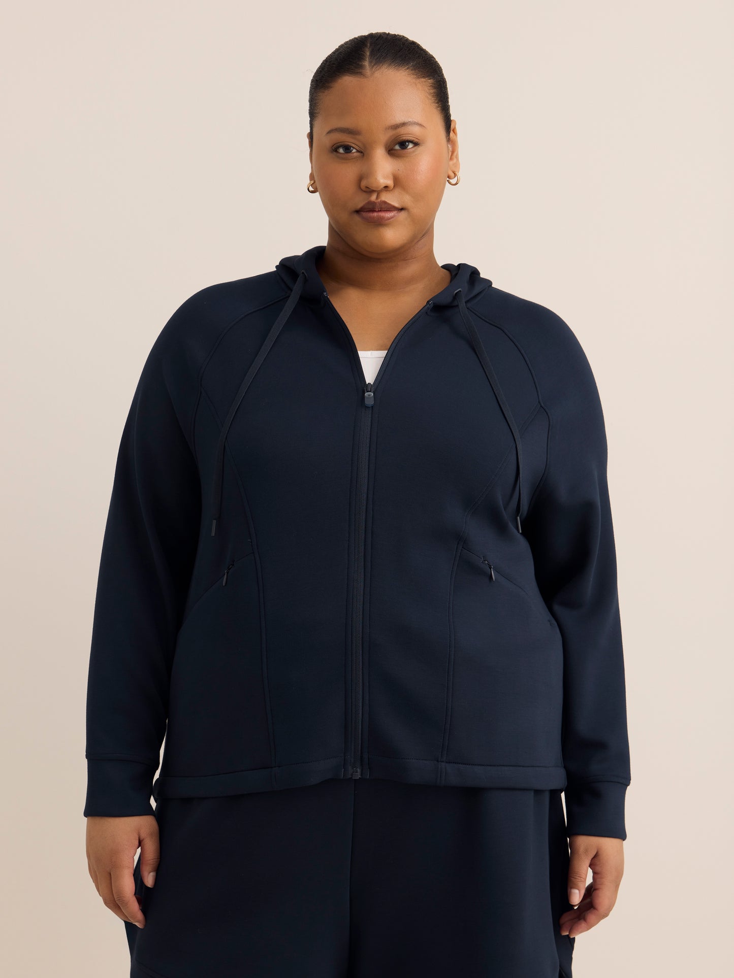 Responsible, Lightweight Hooded Zipper Jacket - Active Zone