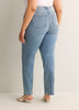Classic-Fit Straight-Leg Mid-Rise Jean with Tummy Control - d/C JEANS