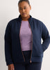 Go Walk Everywhere Ribbed Knit Jacket - Skechers