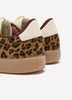 Regular Width, Leopard VL Court 3.0 Sneakers - adidas