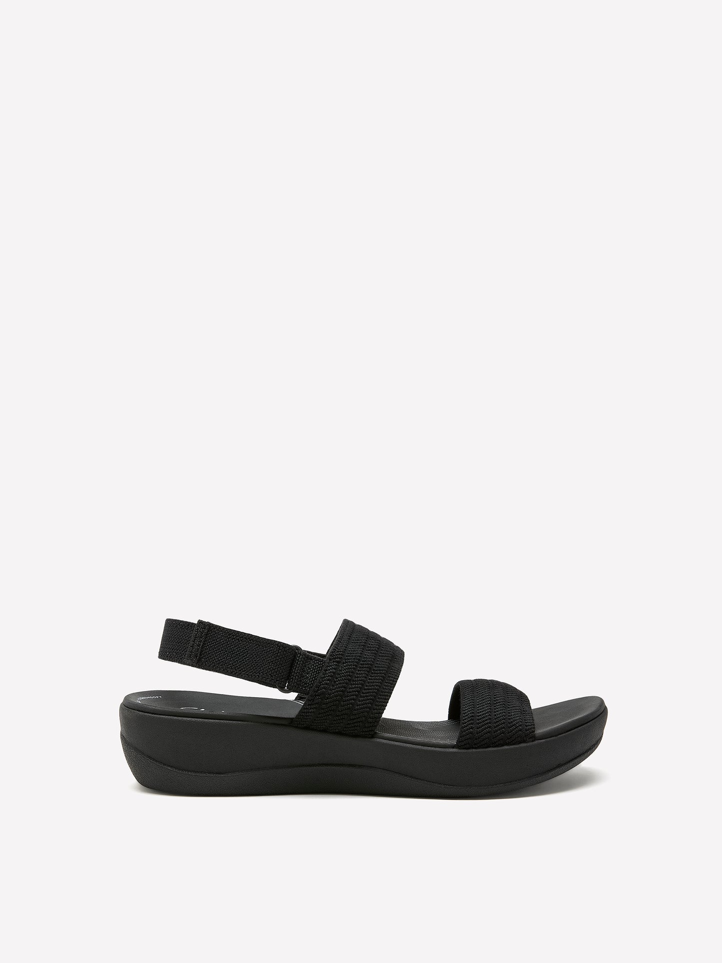 Wide Width, Arla Stroll Double-Band Sandal - Clarks