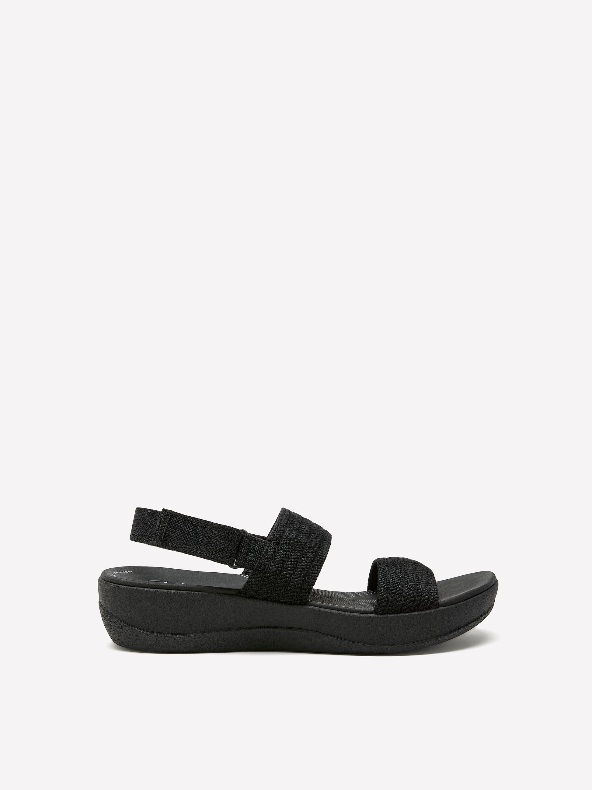 Wide Width, Arla Stroll Double-Band Sandal - Clarks