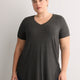 Modern-Fit V-Neck Tunic - PENN. Essentials