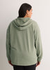 French Terry Hooded Jacket - Active Zone
