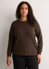 Boyfriend-Fit Long-Sleeve Crew-Neck Sweatshirt