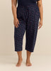 Straight-Leg Pyjama Capri Pant - ti Voglio