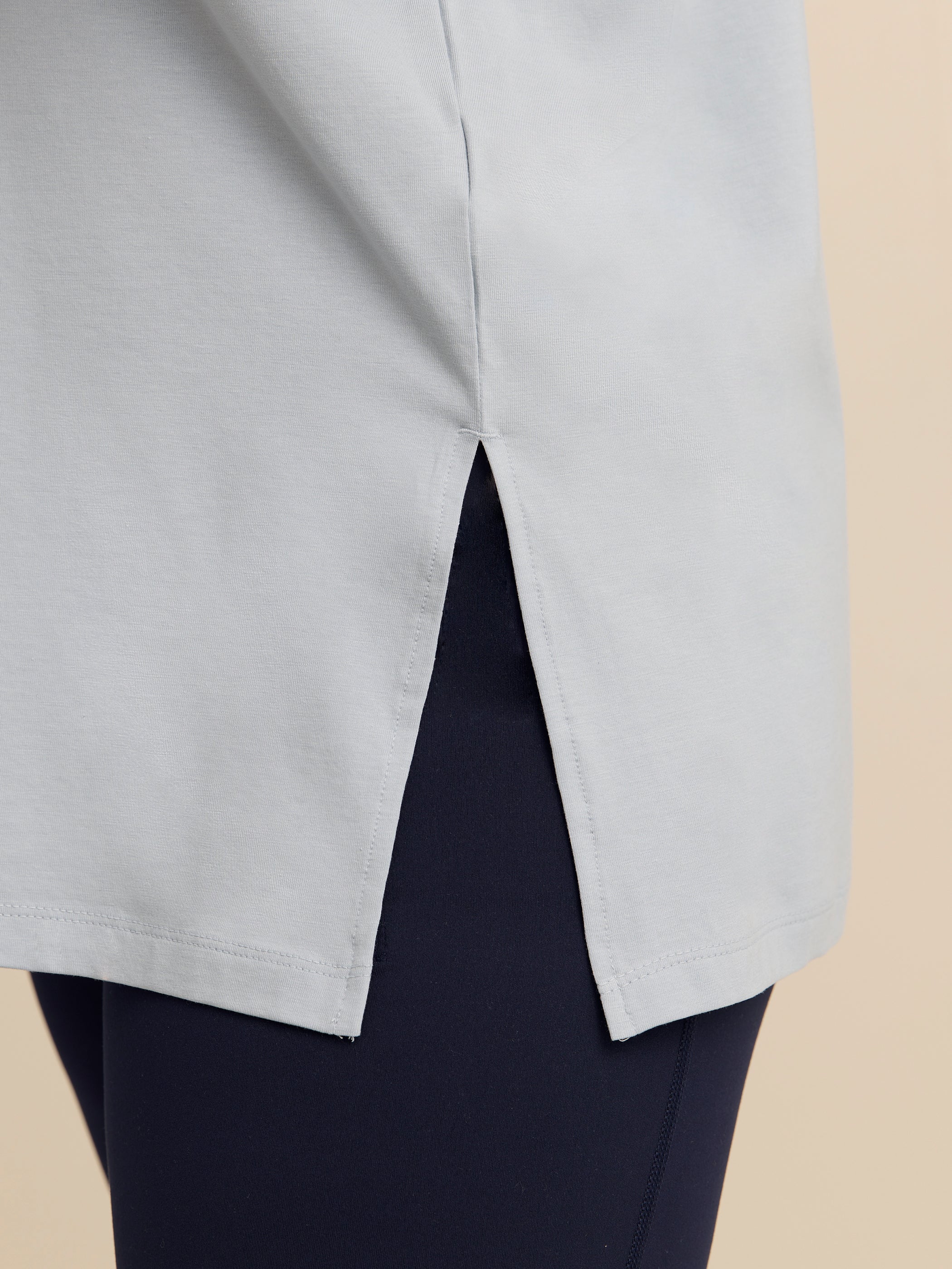 T-shirt Boyfriend à col rond