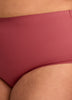Red No-Show Full Microfibre Brief - tiVOGLIO