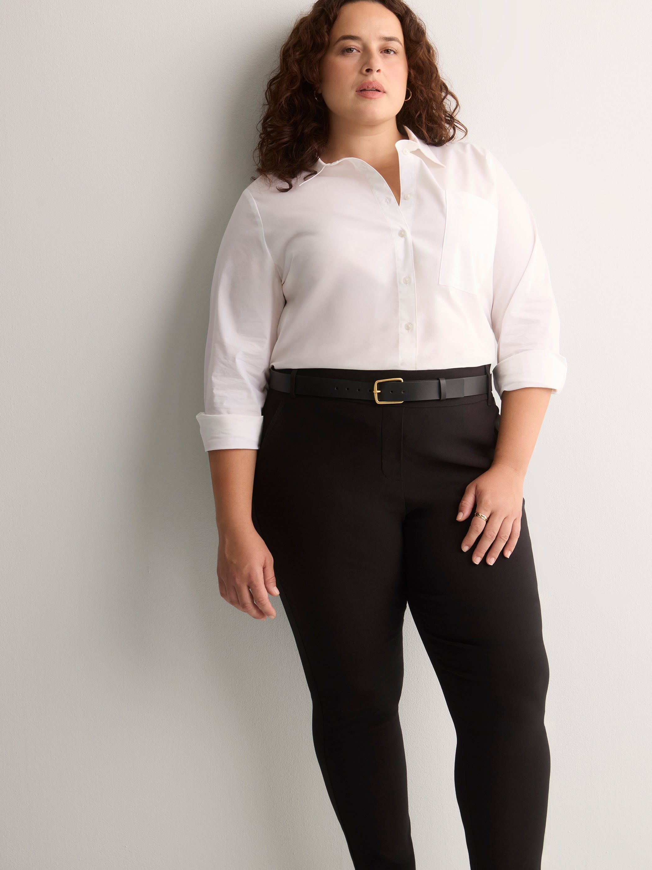 Responsible, Petite, Black Skinny-Leg Savvy Pant - PENN. Essentials