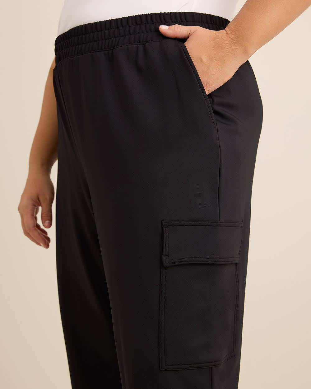 Pantalon de jogging cargo isotherme noir - Active Zone