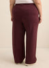 Pull-On Wide-Leg Knit Pant