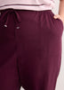 Linen Blend Tapered-Leg Pant