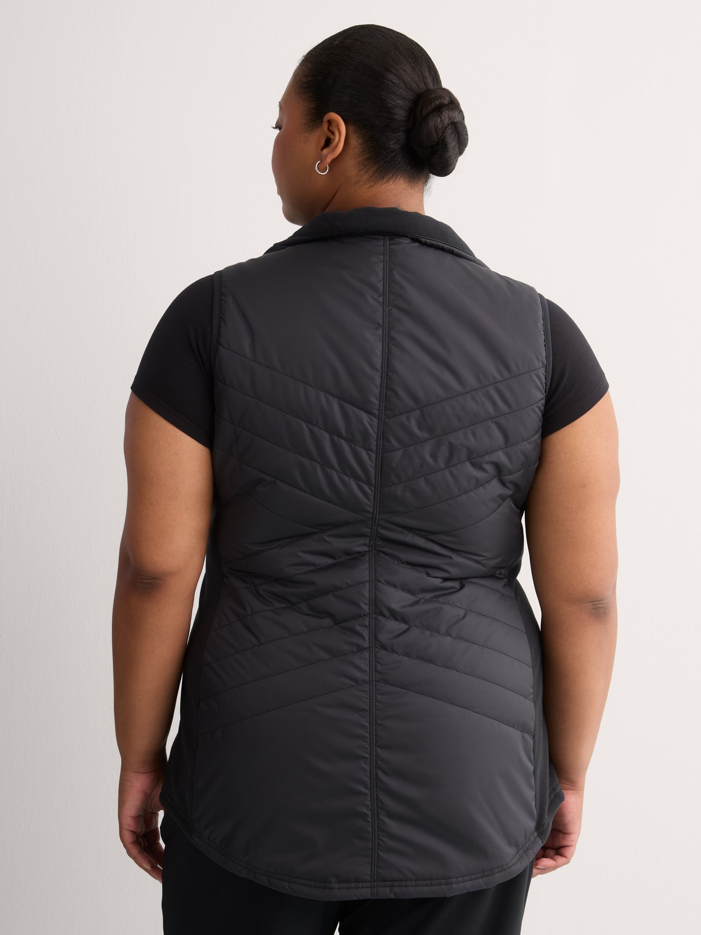 Mix It Around Long Vest II - Columbia
