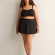 Black Skirtini Swim Brief