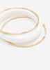 Assorted Golden and Straw Bangles, Set of 3