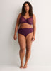 Full-Coverage Underwire Embroidered Mesh Bra - Déesse