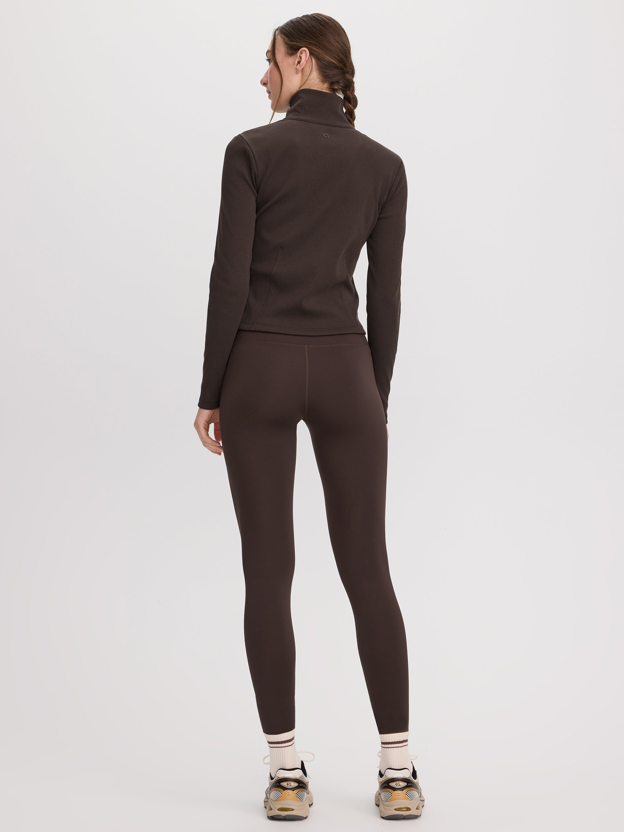 Ribbed Fitted Jacket - Hyba
