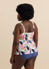 Haut tankini fleuri Rimini - Raisins Curve