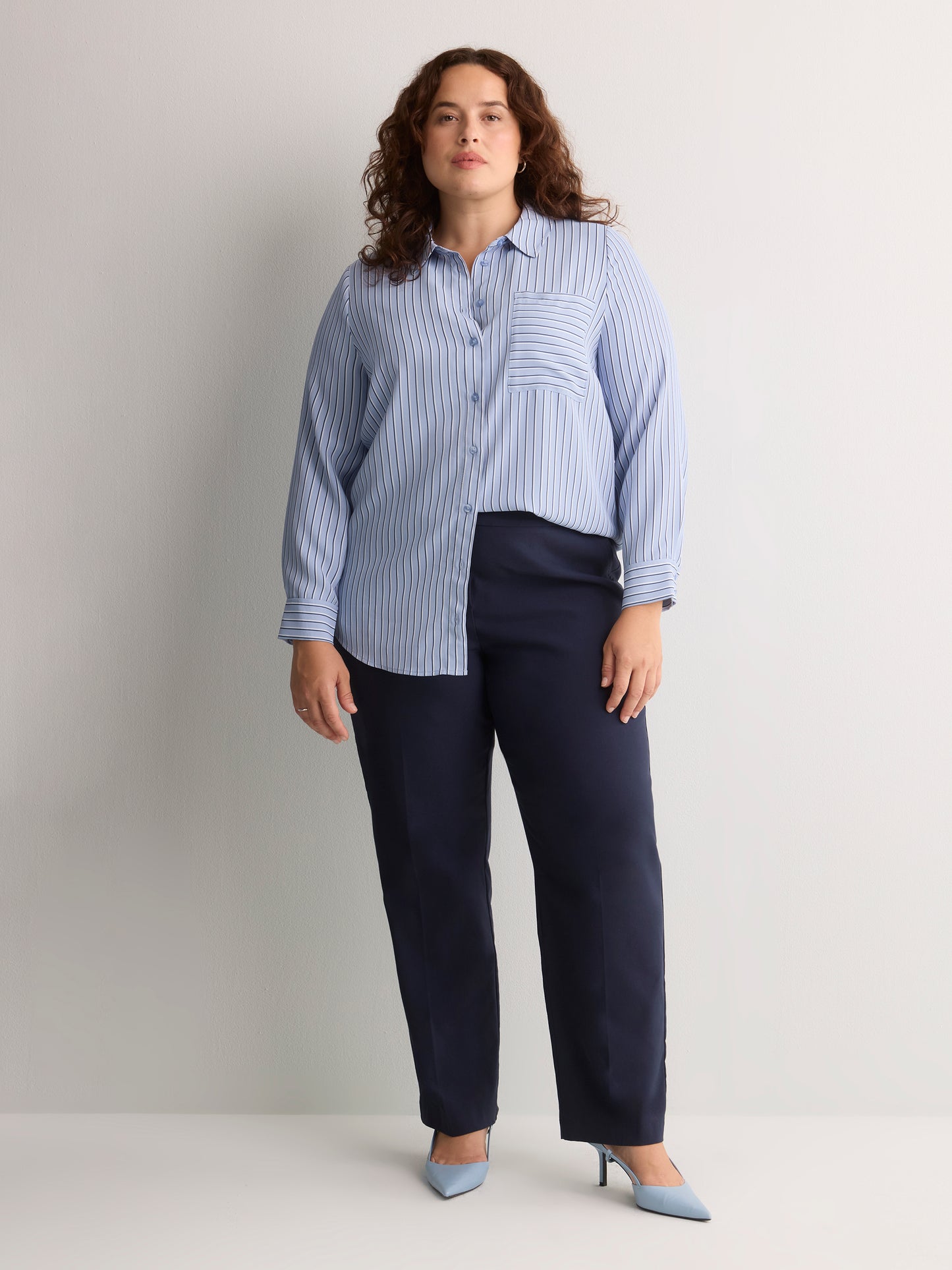 Responsible, Navy Savvy-Fit Straight-Leg Pant - PENN. Essentials