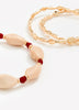 Beaded Elastic Bracelet, Set of 3