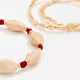 Beaded Elastic Bracelet, Set of 3