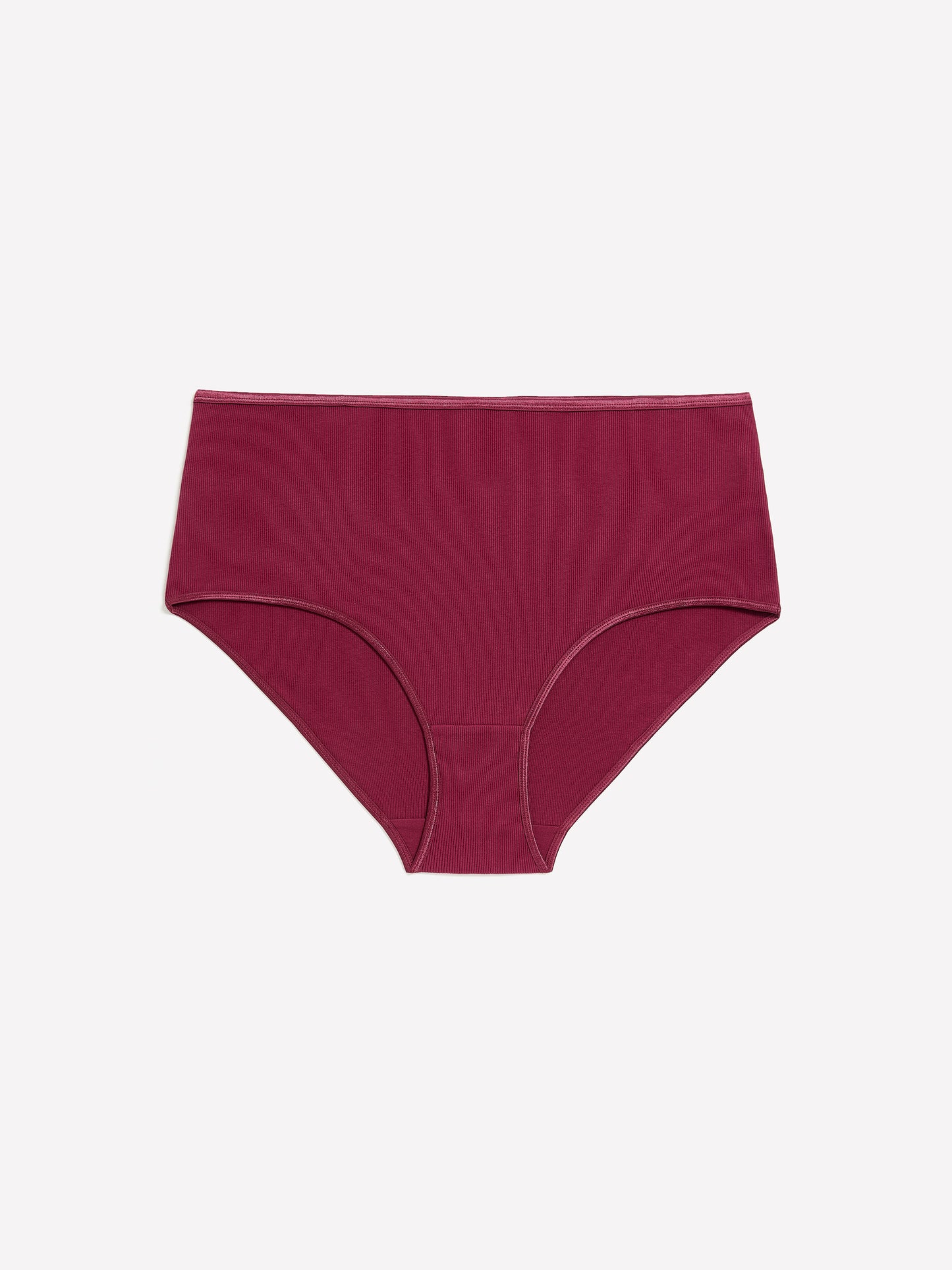 Ribbed Cotton-Blend Full Brief - tiVOGLIO