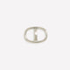 Metallic Scarf Ring