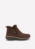 Wide Width, Easy Going Faux-Fur Zip-Up Winter Boot - Skechers