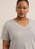 Responsible, Boyfriend-Fit Tee with Slits