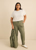 Crewneck T-Shirt with Side Slits - Active Zone