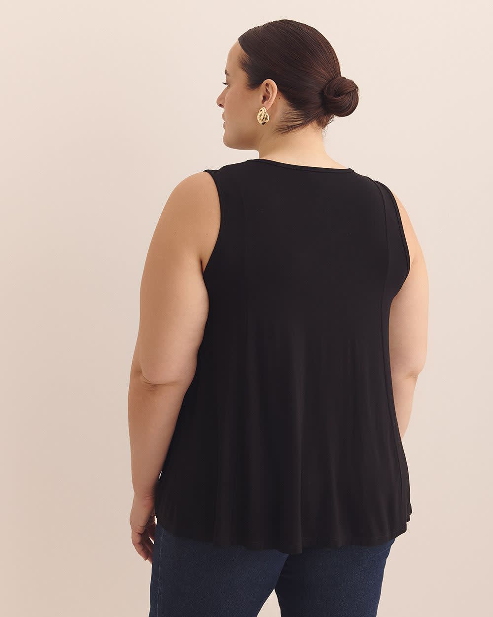 Scoopneck Swing Cami with Princess Seams