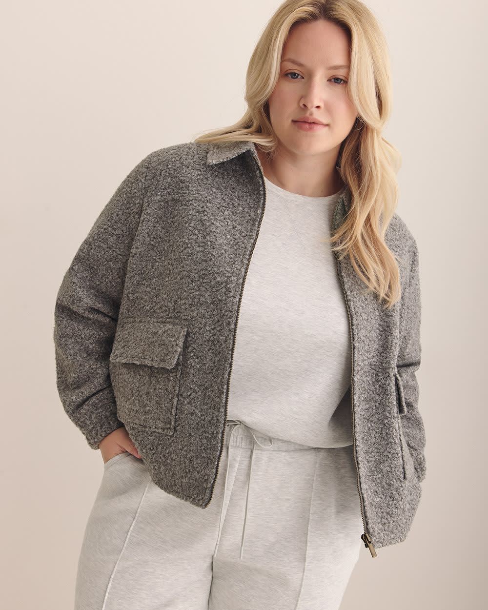 Pull à  col rond en tricot léger - Active Zone