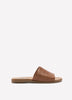 Wide Width, Karolyn One-Band Slip-On Flat Sandal - Steve Madden