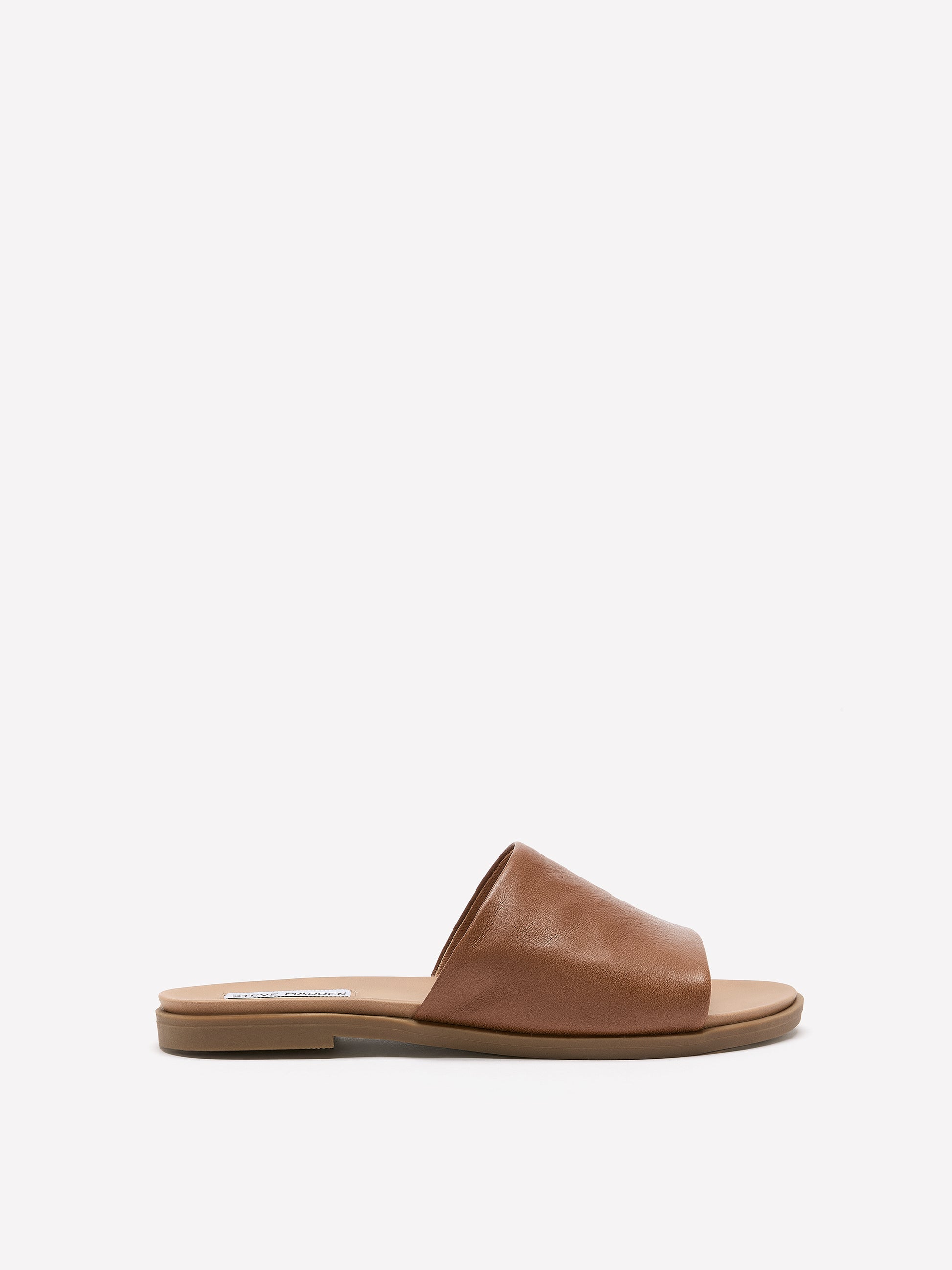 Wide Width, Karolyn One-Band Slip-On Flat Sandal - Steve Madden