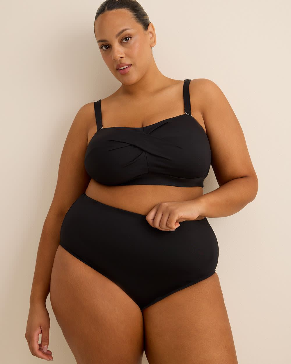 Black Basic Swim Brief