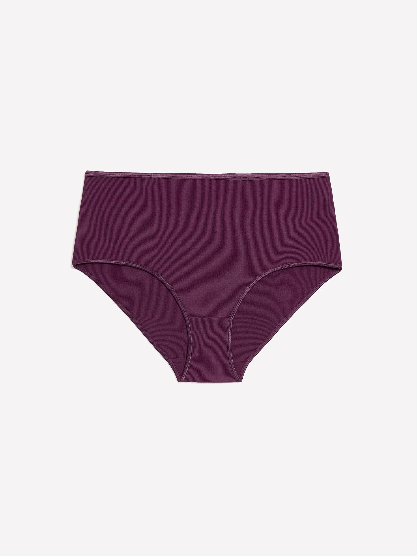 Ribbed Cotton-Blend Full Brief - tiVOGLIO