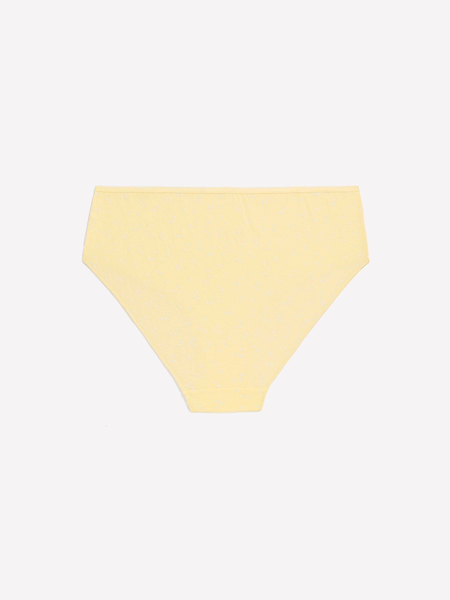 Culotte échancrée en coton, imprimé coeurs - ti Voglio