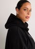 French Terry Hooded Open Cardigan - Active Zone