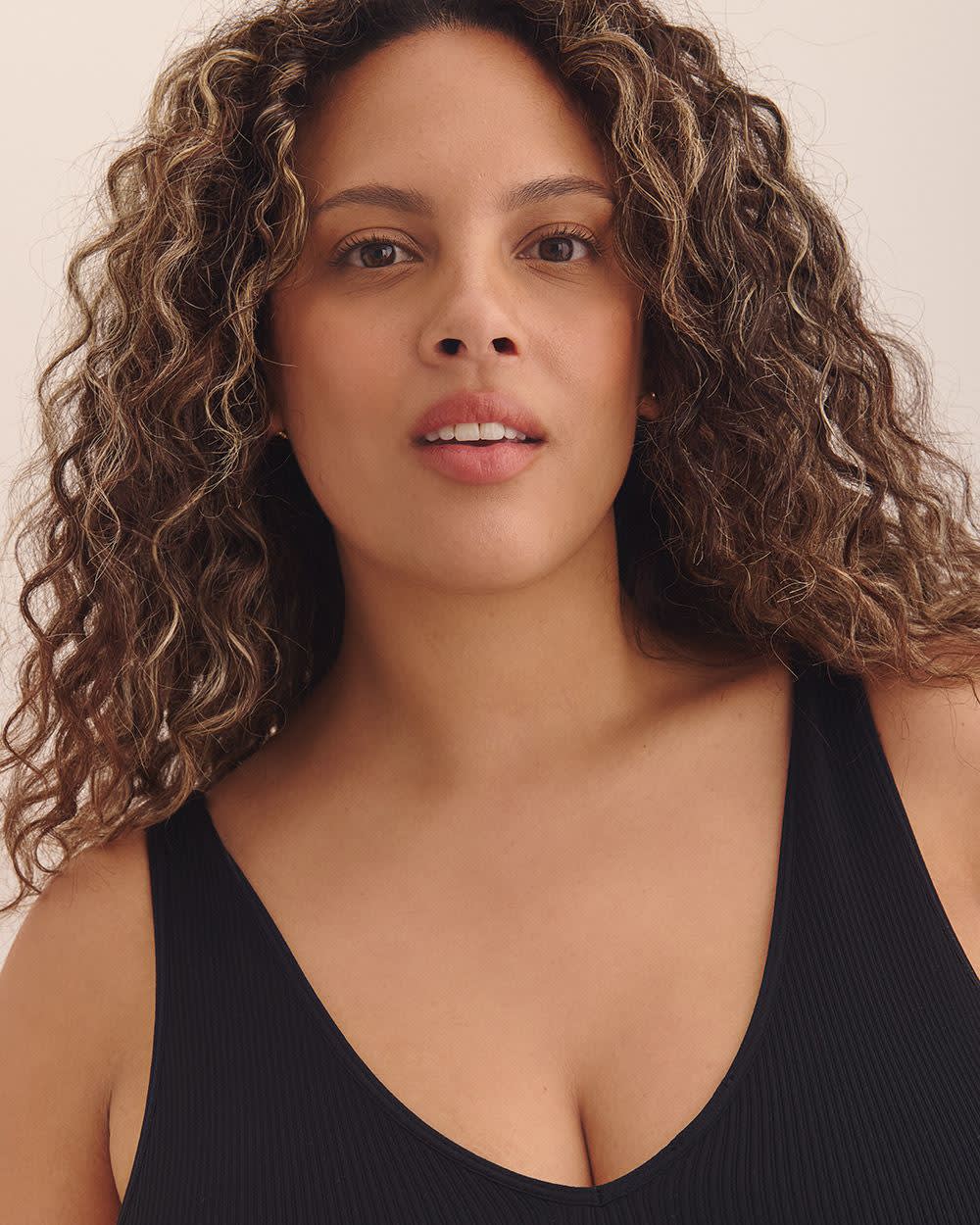 Reversible Seamless Ribbed Knit Bralette - ti Voglio