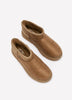Wide Width, Bobs Keepsakes Slip-On Faux-Leather Winter Bootie - Skechers