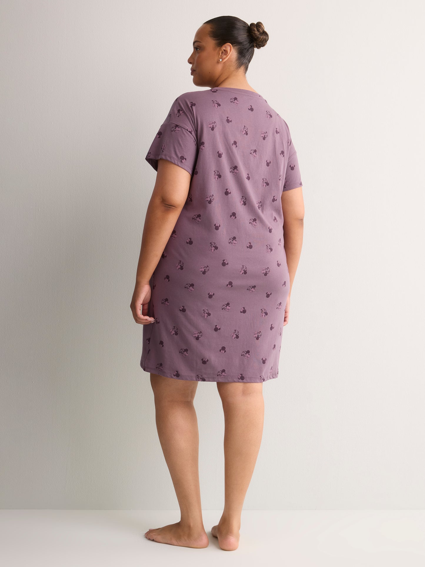 Minnie Mouse Cotton Knit Short-Sleeve Sleepshirt - Disney