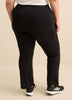 Pantalon de yoga noir, petite, tissu responsable - Active Zone